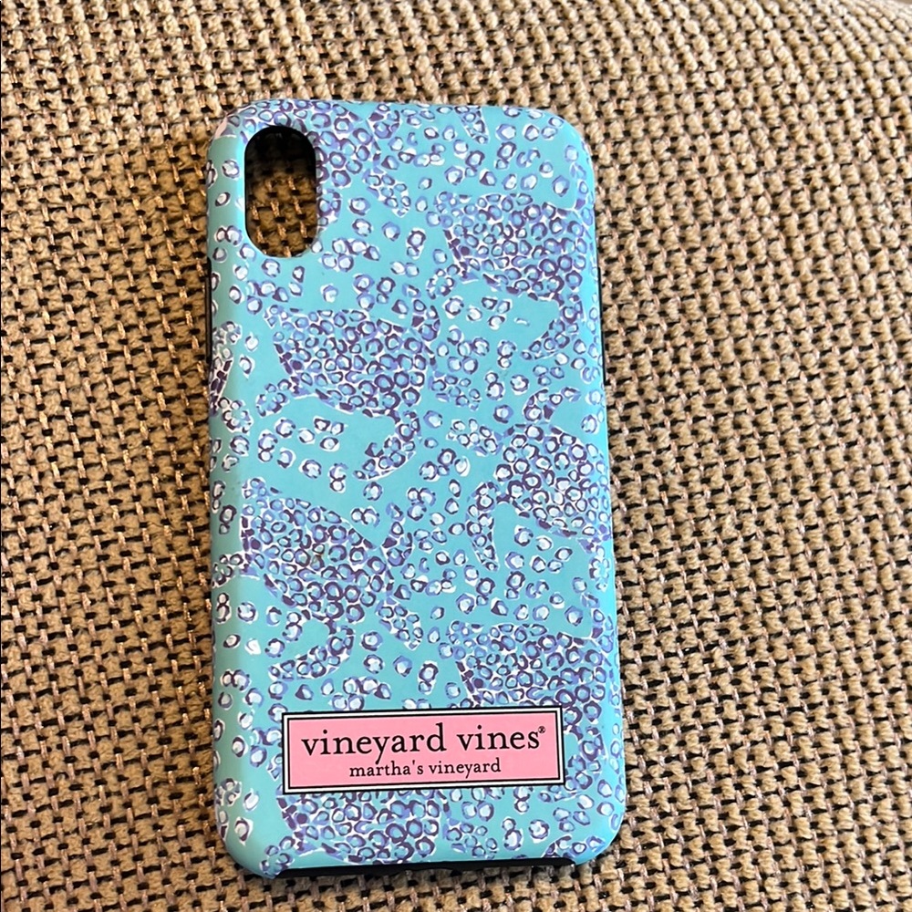 Vineyard Vines Blue Holographic Phone Case